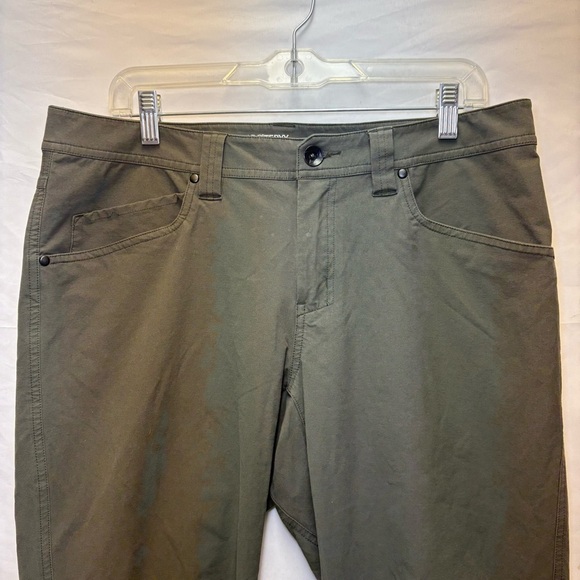 Arc’teryx Levon Pant Men’s 34 Green Cotton Nylon Blend Technical Outdoor Gear - Picture 2 of 10